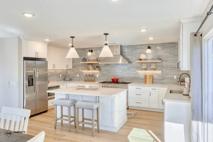 Modern Small Kitchen Ideas with Functional Furniture Design & Cabinet Design
